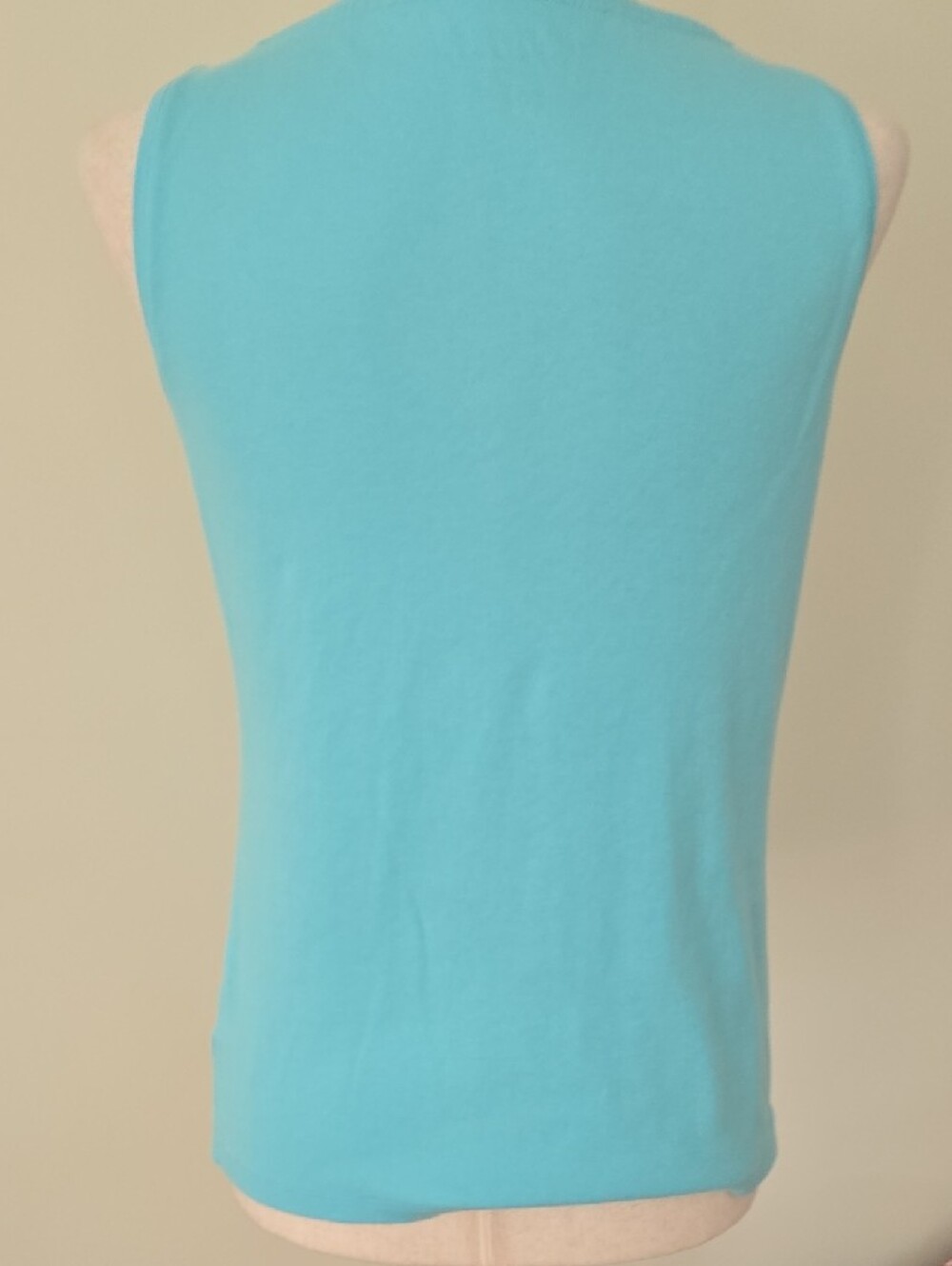 Talbots Turquoise Tank - Picture 3 of 4